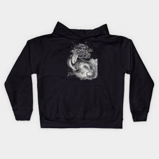 Dragon Painting Kids Hoodie